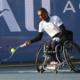 Ymanitu Silva joue un coup droit au French Riviera Open 2025